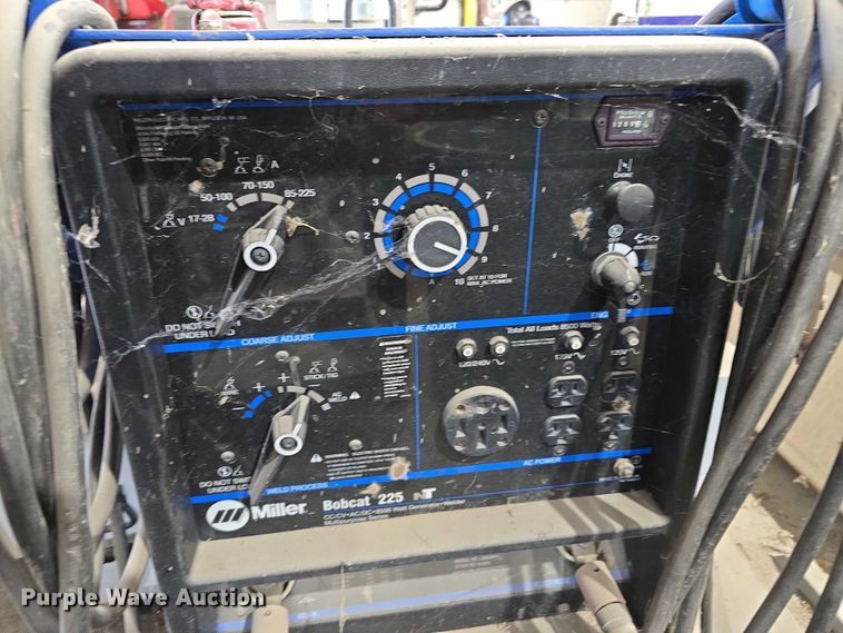 image for item EO1536 Miller Bobcat 235 welder/generator
