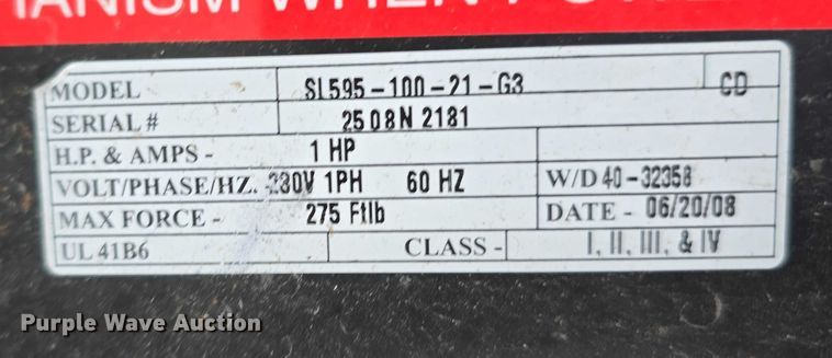 image for item EO1537 Gate openers