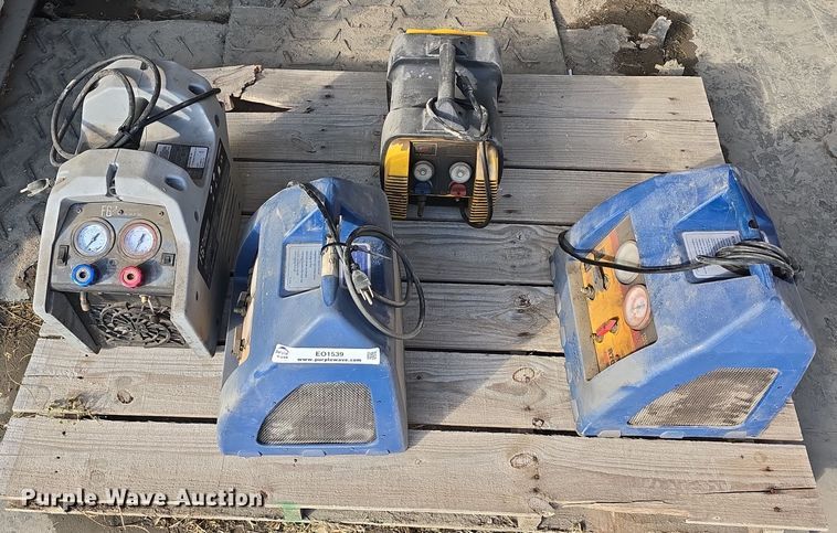 image for item EO1539 (4) refrigerant recovery units