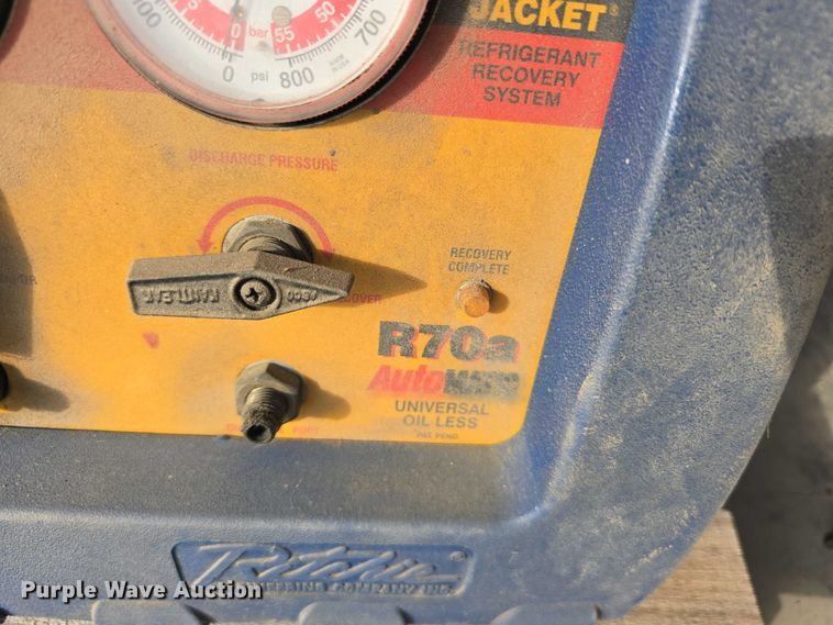 image for item EO1539 (4) refrigerant recovery units