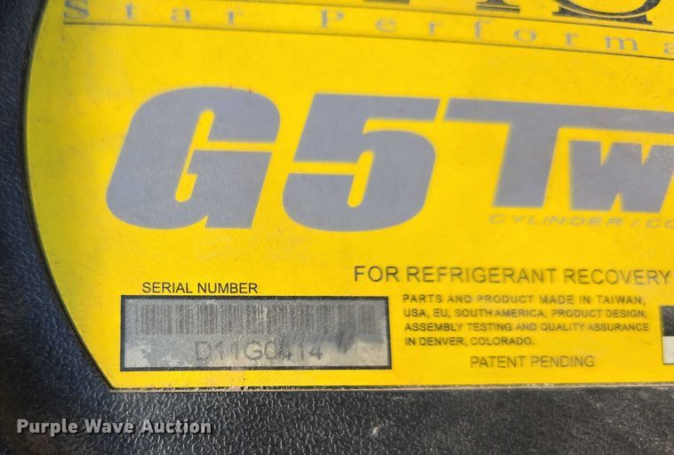 image for item EO1539 (4) refrigerant recovery units