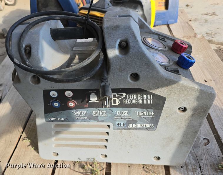 image for item EO1539 (4) refrigerant recovery units