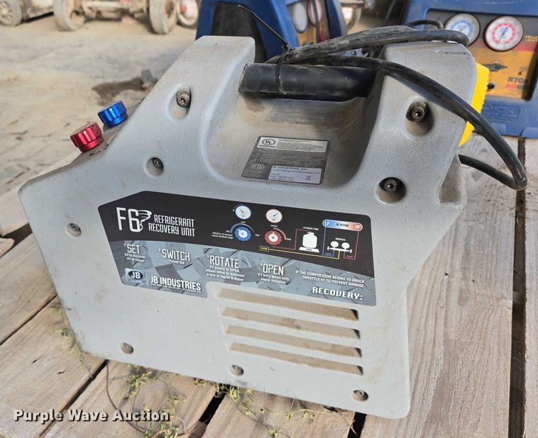 image for item EO1539 (4) refrigerant recovery units