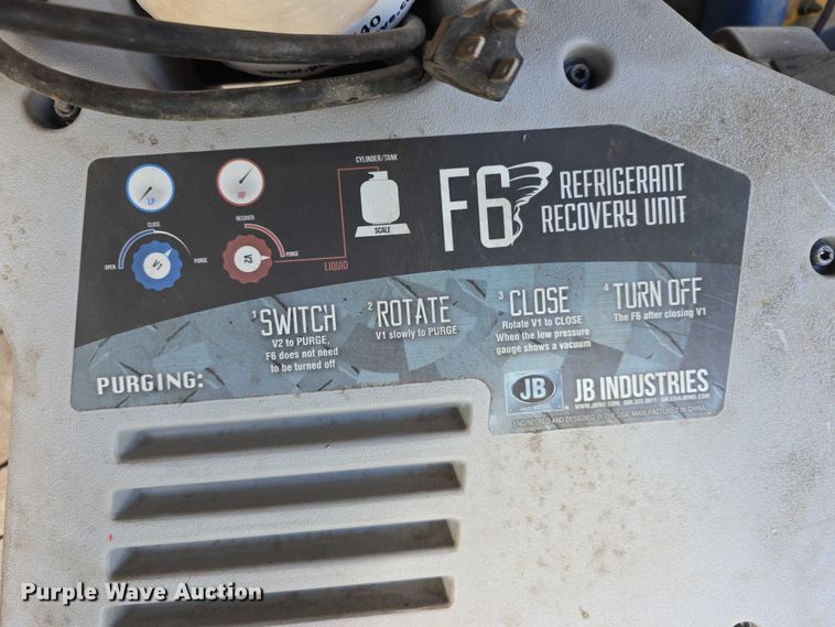 image for item EO1539 (4) refrigerant recovery units