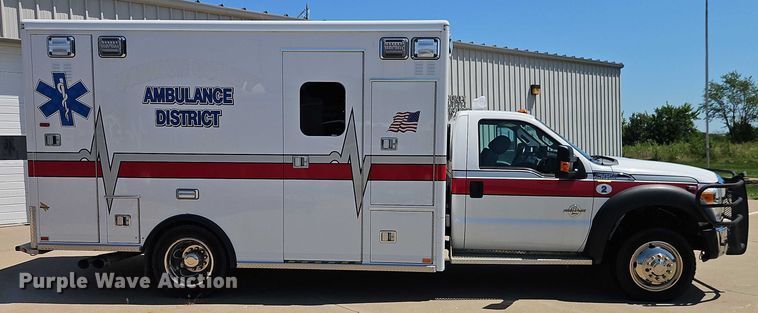 image for item EO4584 2014 Ford F550 ambulance