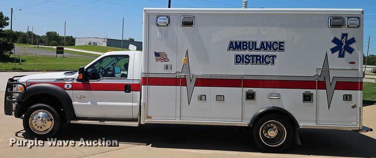 image for item EO4584 2014 Ford F550 ambulance