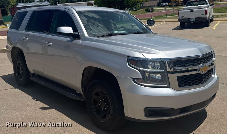 image for item ER2142 2018 Chevrolet Tahoe Police  SUV
