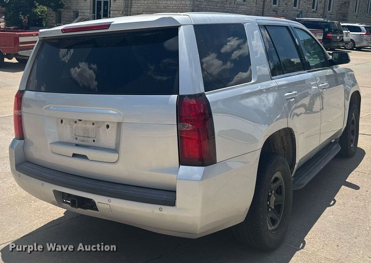 image for item ER2142 2018 Chevrolet Tahoe Police  SUV