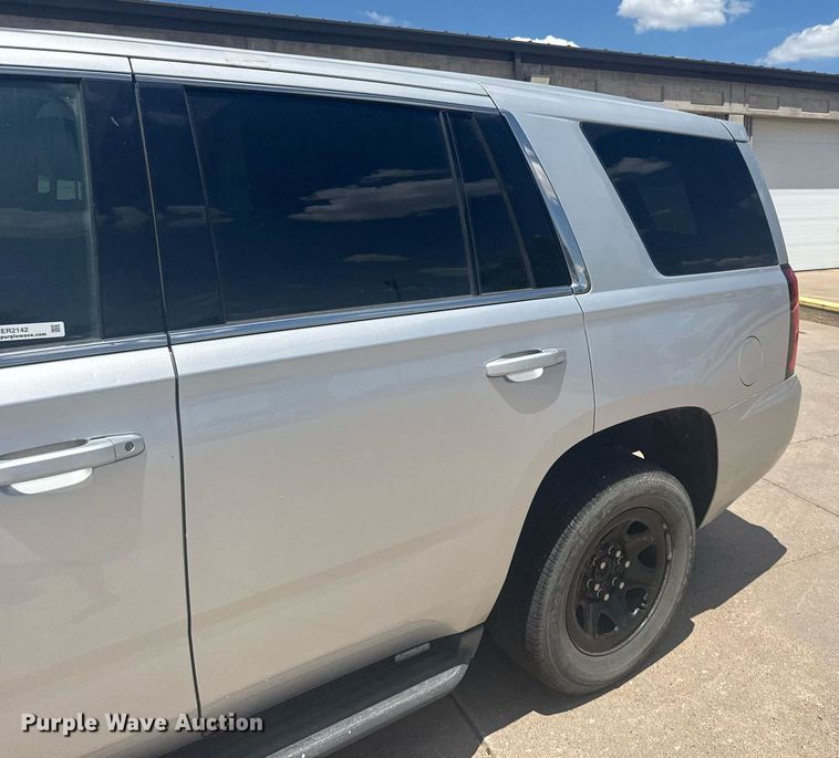 image for item ER2142 2018 Chevrolet Tahoe Police  SUV