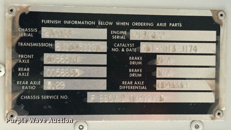 image for item ER2166 2006 Blue Bird Vision school bus