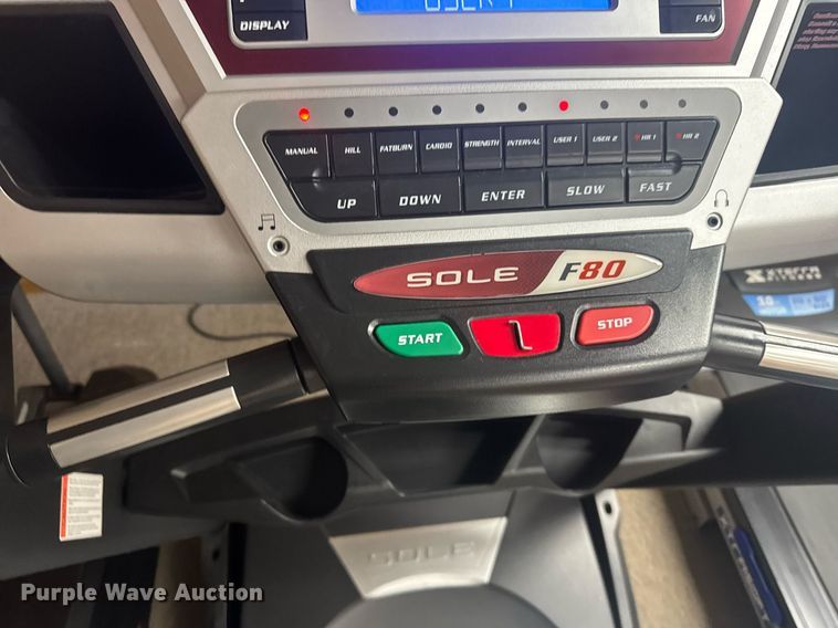 image for item ER2173 Sole F80 treadmill