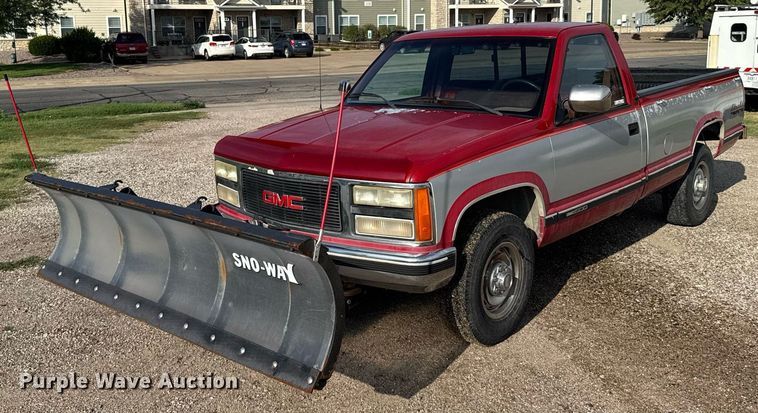 image for item ER2183 1990 GMC Sierra K1500 pickup truck