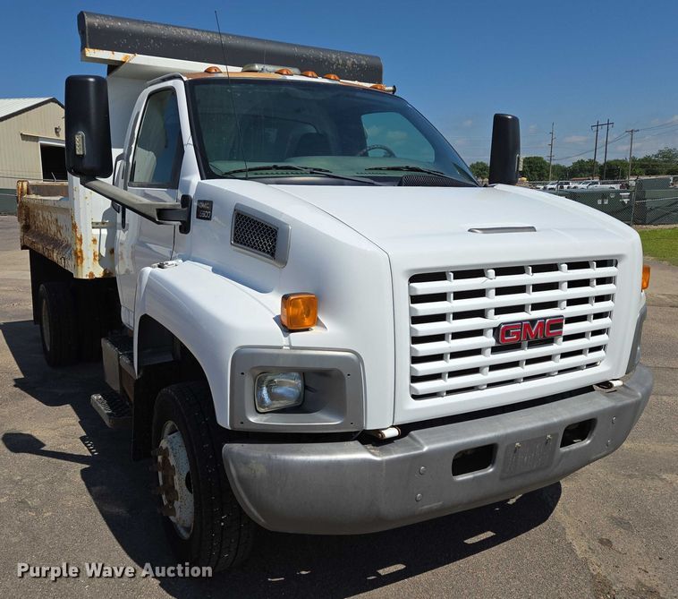 image for item ER5445 2007 GMC C6500 dump truck
