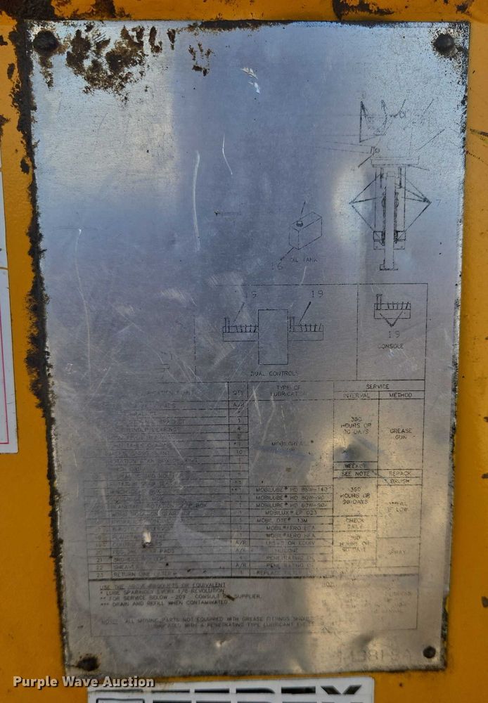 image for item ER5446 1996 Chevrolet Kodiak digger derrick truck