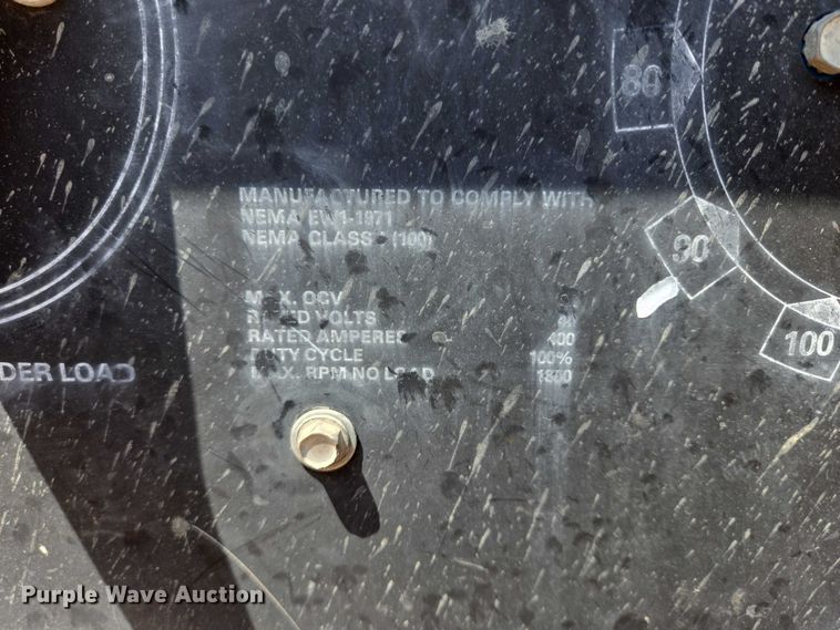 image for item ER5449 1995 Miller WD-5 welder/generator