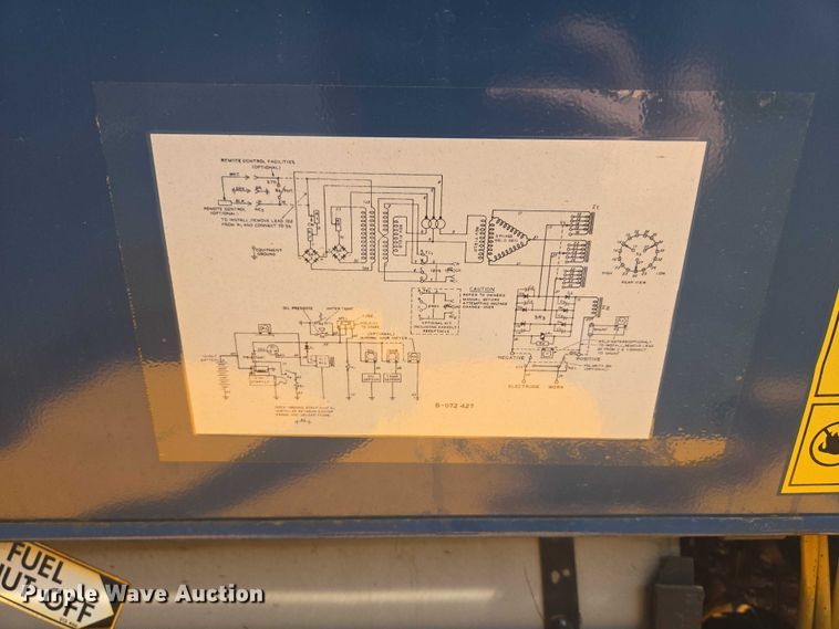 image for item ER5449 1995 Miller WD-5 welder/generator