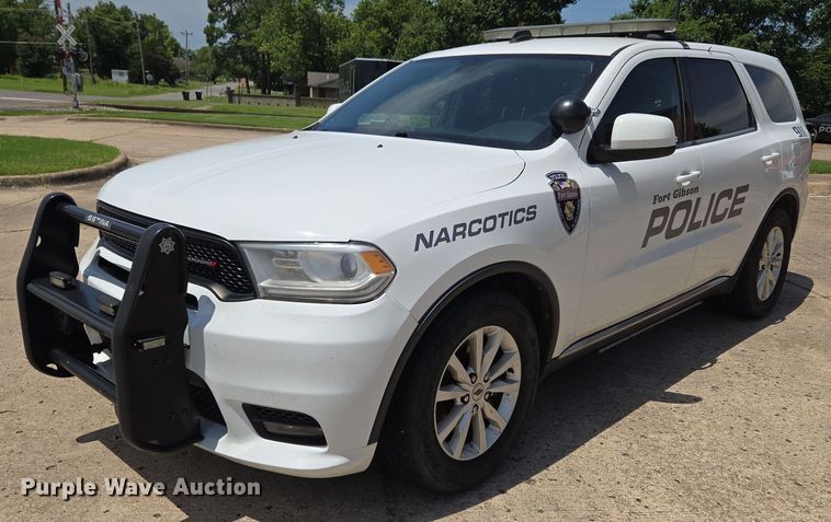 image for item EU3502 2019 Dodge Durango Police  SUV
