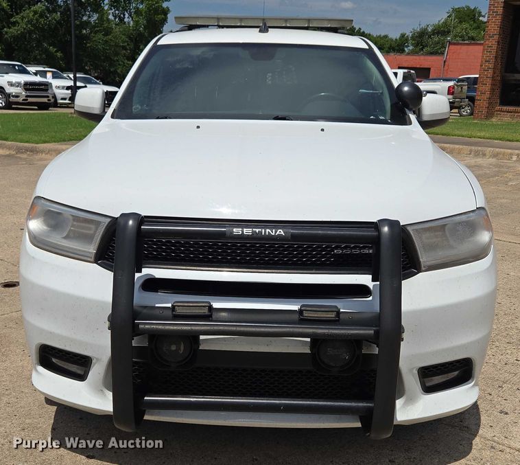 image for item EU3502 2019 Dodge Durango Police  SUV