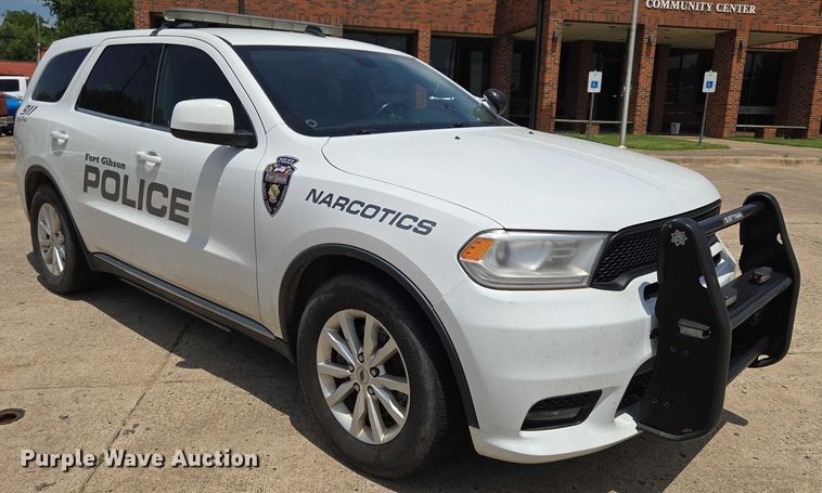 image for item EU3502 2019 Dodge Durango Police  SUV