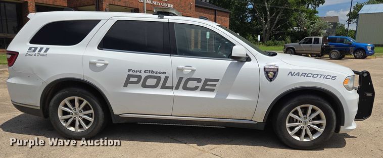 image for item EU3502 2019 Dodge Durango Police  SUV