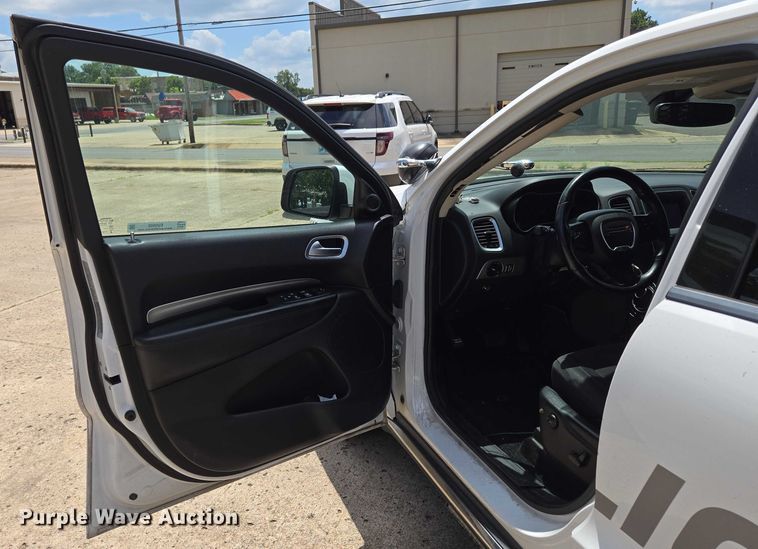 image for item EU3502 2019 Dodge Durango Police  SUV