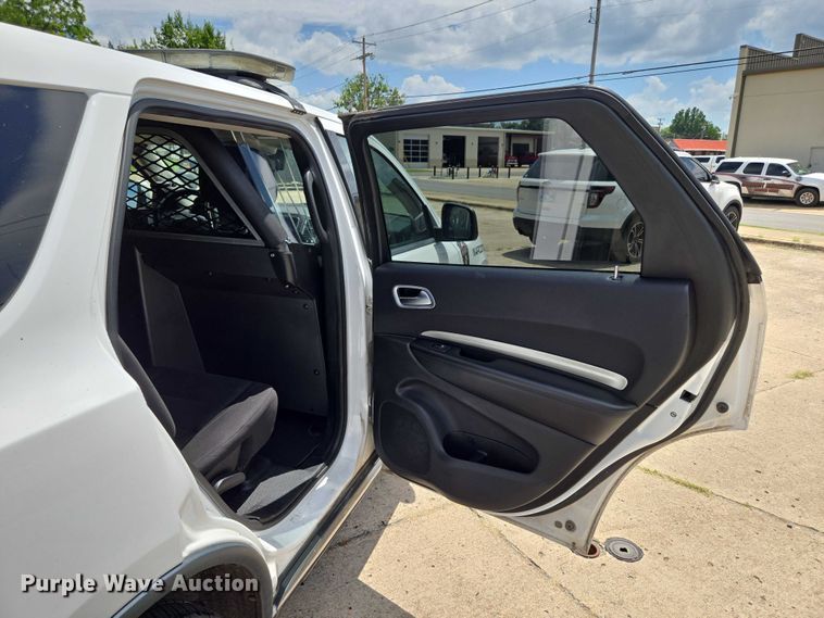 image for item EU3502 2019 Dodge Durango Police  SUV
