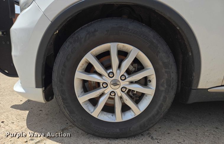 image for item EU3502 2019 Dodge Durango Police  SUV