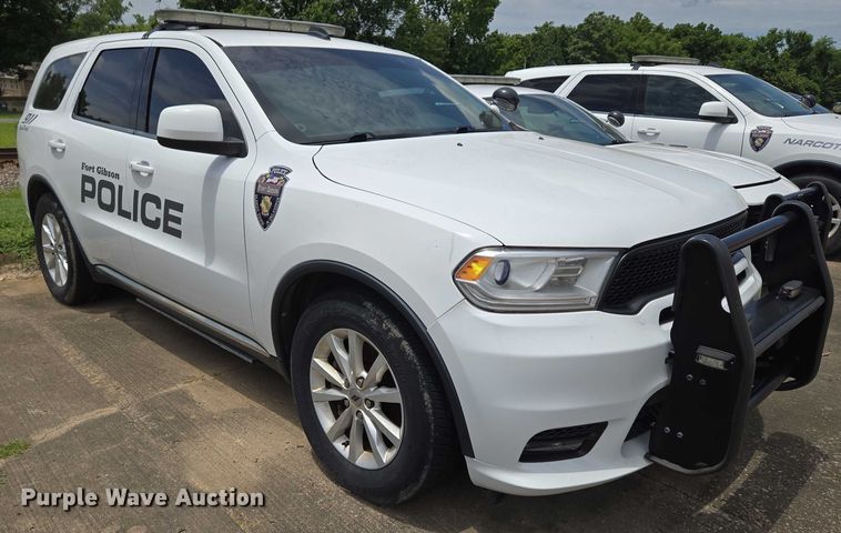 image for item EU3503 2019 Dodge Durango Police  SUV