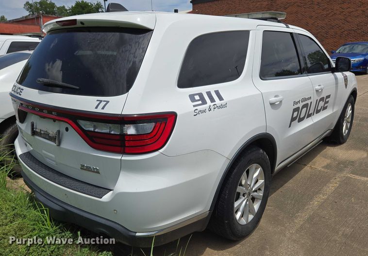 image for item EU3503 2019 Dodge Durango Police  SUV