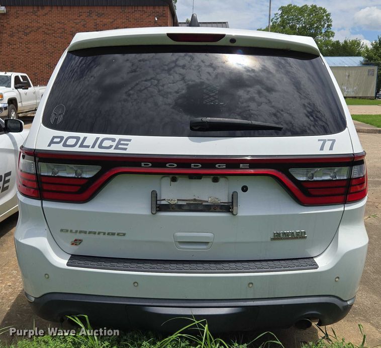 image for item EU3503 2019 Dodge Durango Police  SUV