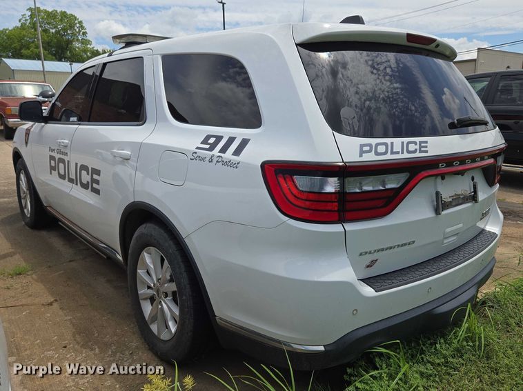 image for item EU3503 2019 Dodge Durango Police  SUV