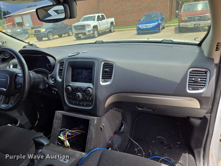 image for item EU3503 2019 Dodge Durango Police  SUV