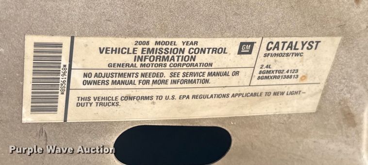 image for item HI9323 2008 Saturn VUE XE SUV