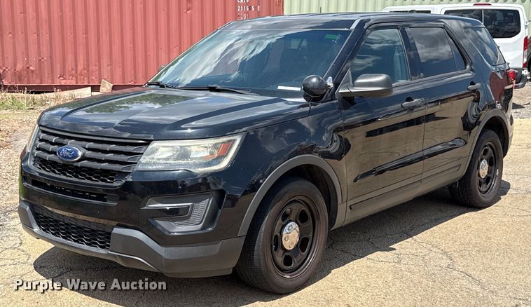 image for item HI9324 2016 Ford Explorer Police Interceptor SUV