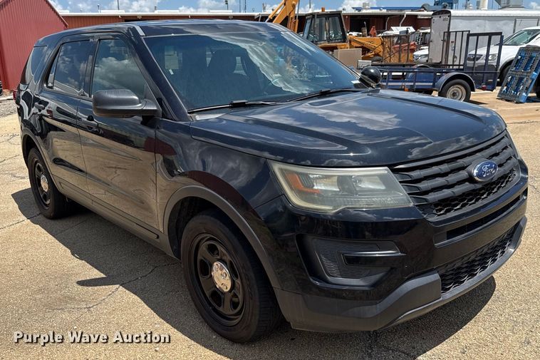 image for item HI9324 2016 Ford Explorer Police Interceptor SUV