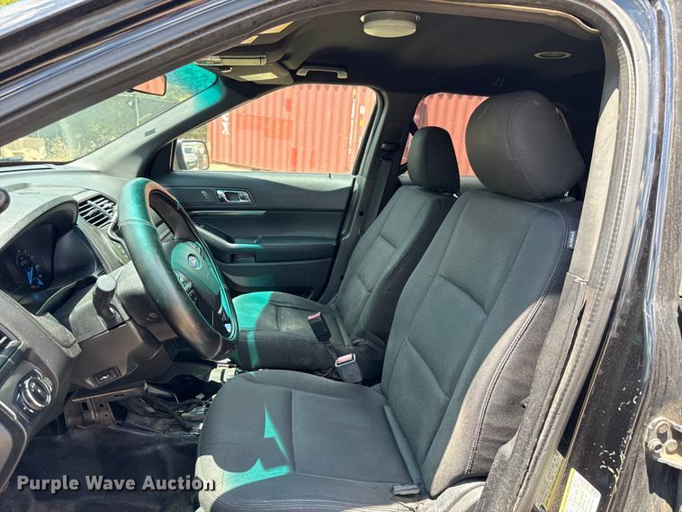 image for item HI9324 2016 Ford Explorer Police Interceptor SUV