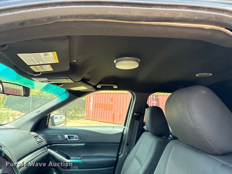 image for item HI9324 2016 Ford Explorer Police Interceptor SUV