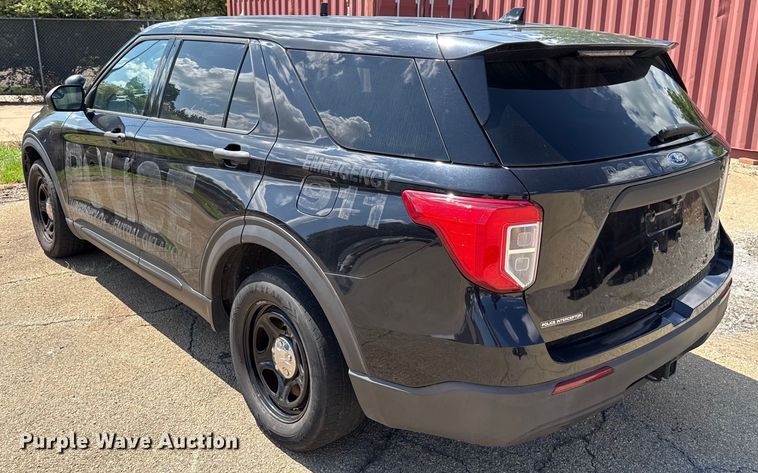 image for item HI9325 2020 Ford Explorer Police Interceptor SUV