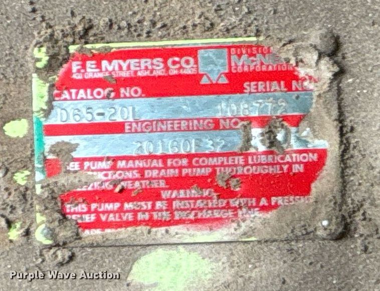 image for item HR9939 Myers Camel Jet sewer jetter