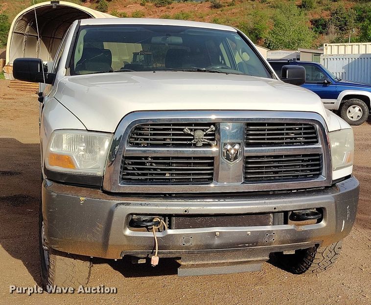 image for item IP9636 2011 Dodge Ram 2500HD Crew Cab utility bed pickup truck