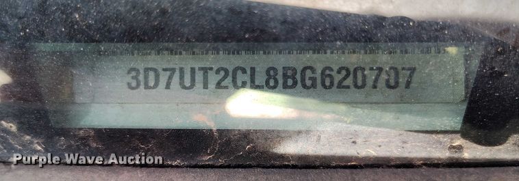 image for item IP9636 2011 Dodge Ram 2500HD Crew Cab utility bed pickup truck