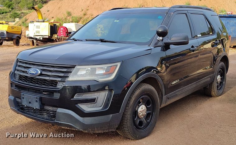 image for item IP9638 2016 Ford Explorer Police Interceptor SUV