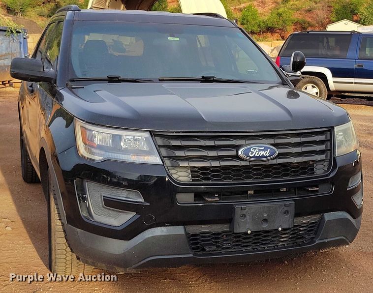 image for item IP9638 2016 Ford Explorer Police Interceptor SUV