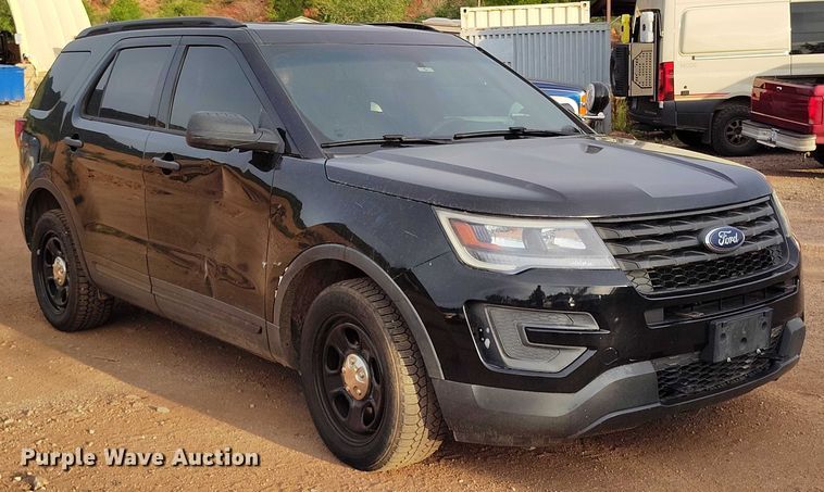 image for item IP9638 2016 Ford Explorer Police Interceptor SUV