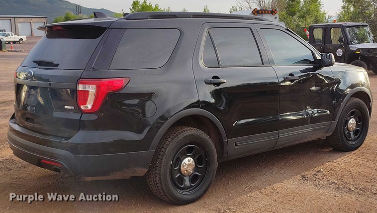 image for item IP9638 2016 Ford Explorer Police Interceptor SUV