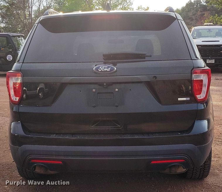 image for item IP9638 2016 Ford Explorer Police Interceptor SUV