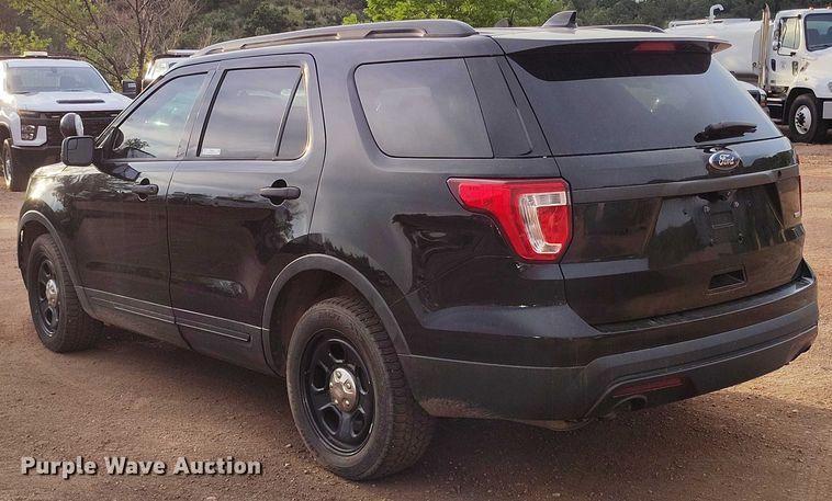 image for item IP9638 2016 Ford Explorer Police Interceptor SUV