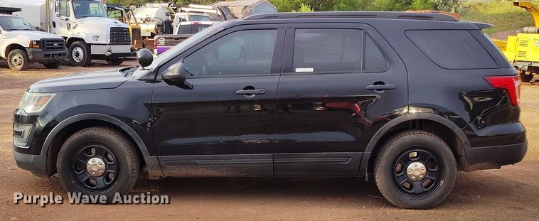 image for item IP9638 2016 Ford Explorer Police Interceptor SUV