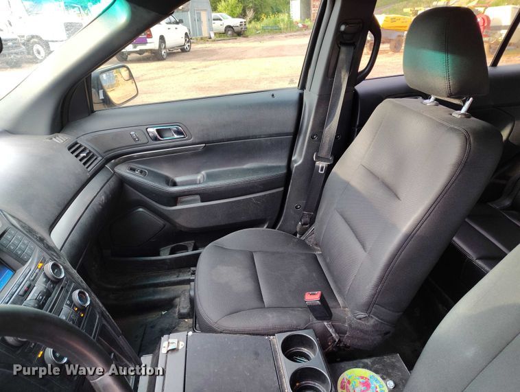 image for item IP9638 2016 Ford Explorer Police Interceptor SUV