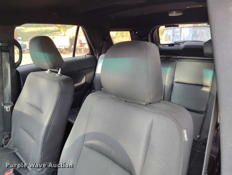 image for item IP9638 2016 Ford Explorer Police Interceptor SUV